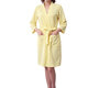 BX-987 Towel Bathrobe Dressing Gown Unisex Men Women Solid Cotton Waffle Sleep Lounge