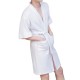 BX-988 Towel Bathrobe Dressing Gown Unisex Men Women Solid Cotton Couple Waffle Sleep Lounge