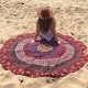 WX-16 150cm Bohemian Thin Chiffon Beach Towel Mat Mandala Round Silk Scarf Bed Sheet Tapestry