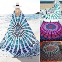 WX-17 150x210cm Bohemian Style Polyester fiber Beach Towel Shawl Mandala Rectangle Bed Sheet Tapestry WX-17 150x210cm Bohemian Style Polyester fiber Beach Towel Shawl Mandala Rectangle Bed Sheet Tapestry