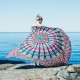WX-17 150x210cm Bohemian Style Polyester fiber Beach Towel Shawl Mandala Rectangle Bed Sheet Tapestry
