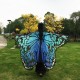 WX-88 135x200cm Butterfly Bohemian Chiffon Beach Towel Women Shawl Skirt Bath Towel Tapestry