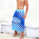 KC-876 Machine Washable Man Bathtowel Bathrobe Shower Microfiber Soft Beach Absorbent