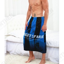 KC-964 Machine Washable Man Bathtowel Bathrobe Shower Microfiber Soft Beach Absorbent KC-964 Machine Washable Man Bathtowel Bathrobe Shower Microfiber Soft Beach Absorbent