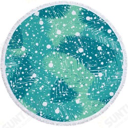 Tropical Plants Printed Microfiber Beach Towel Round Fabric Bath Towels For Living Room Tropical Plants Printed Microfiber Beach Towel Round Fabric Bath Towels For Living Room
