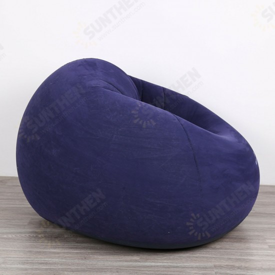 110x85cm Large Inflatable Chair Bean Bag PVC Indoor/Outdoor Garden Furniture Lounge Adult Lazy Sofa No Filler Folding Bed