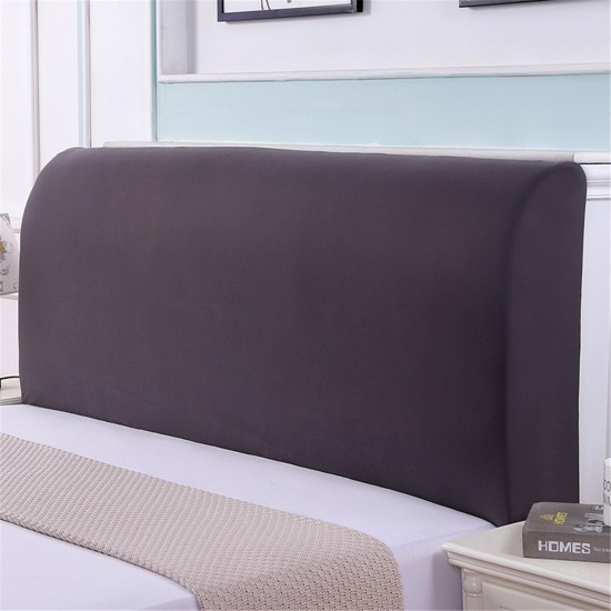 200CM Polyester Elastic Bed Headboard Cover Full Dustproof Protector Slipcover Bed Protection Dust Cover Bedspread