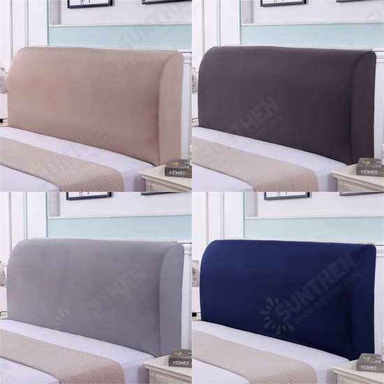 200CM Polyester Elastic Bed Headboard Cover Full Dustproof Protector Slipcover Bed Protection Dust Cover Bedspread