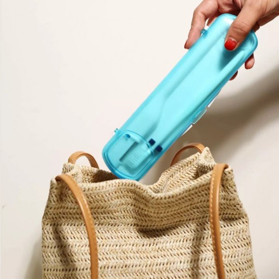 Outdoor Travel Portable Toothbrush Disinfection Case Storage Box UV Toothbrush Sterilizer Oral Hygiene Home Clean