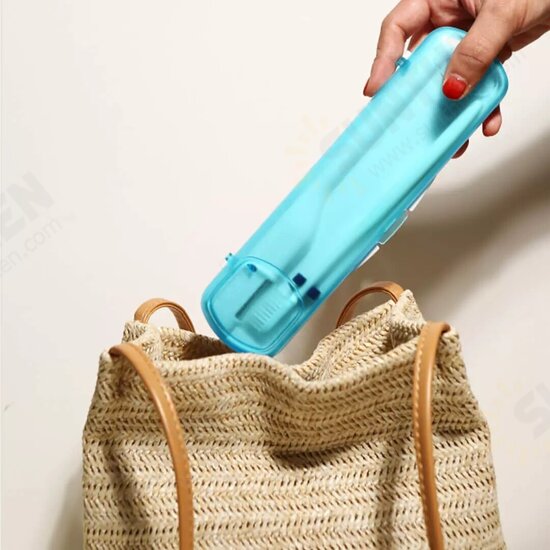 Outdoor Travel Portable Toothbrush Disinfection Case Storage Box UV Toothbrush Sterilizer Oral Hygiene Home Clean