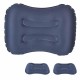 Outdoor Travel Air Inflatable Pillow Sleep Headrest Neck Massage Folding Cushion