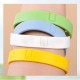 4 Pcs Mosquito Repellent Bracelets Soft Silicone Waterproof Natural Essential Oils Safety Pest Repeller Bracelet Outdoor Camping Travel Home