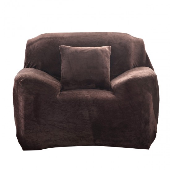 1/2/3 Seats Elastic Stretch Sofa Armchair Cover Universal Couch Slipcover Plush Warm For Autumn Winter