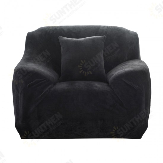 1/2/3 Seats Elastic Stretch Sofa Armchair Cover Universal Couch Slipcover Plush Warm For Autumn Winter