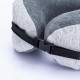U-shaped Pillow Travel Office Adjustable Nap Neck Pillow 50D Memory Foam Pillow