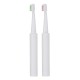 Travel Rechargeable Ultrasonic Electric Toothbrush Waterproof 3 Cleaning Mode Teeth Clean+ 4 Heads