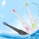 Travel Rechargeable Ultrasonic Electric Toothbrush Waterproof 3 Cleaning Mode Teeth Clean+ 4 Heads