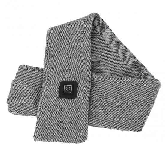 Unisex Heating Scarf USB Winter Electric Warming Scarf Neck Protector Cold Charging Scarf For Camping Travel