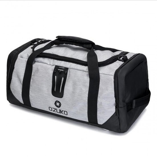 20inch Men Outdoor Gym Bag Travel Sports Handbag Backpack Shoes Storage Duffel Rucksack