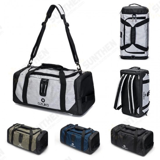 20inch Men Outdoor Gym Bag Travel Sports Handbag Backpack Shoes Storage Duffel Rucksack