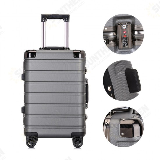 20inch/24inch Travel Suitcase PC TSA Locks 360° Universal Wheel Luggage Case