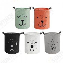 35x40CM Cotton PE Foldable Storage Laundry Hamper Clothes Basket Waterproof Toy Hamper 35x40CM Cotton PE Foldable Storage Laundry Hamper Clothes Basket Waterproof Toy Hamper