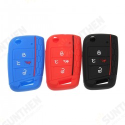 4 Buttons Silicone Car Key Case Three-dimensional Texture 4 Buttons Silicone Car Key Case Three-dimensional Texture