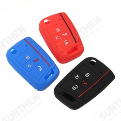 4 Buttons Silicone Car Key Case Three-dimensional Texture 4 Buttons Silicone Car Key Case Three-dimensional Texture
