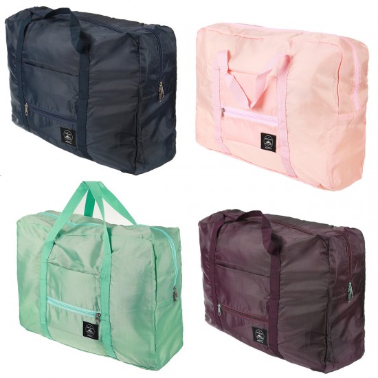 420D Waterpoof Folding Travel Luggage Storage Bags Portable Outdoor Camping Carry-On Duffle Bag