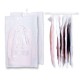 5Pcs Hanging Vacuum Sealed Cloth Hanger Storage Bags With Hand Pump