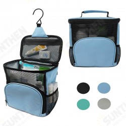 600D Polyester Waterproof Wash Bag Hanging Make Up Cosmetic Pouch Folding Storage Bag 600D Polyester Waterproof Wash Bag Hanging Make Up Cosmetic Pouch Folding Storage Bag