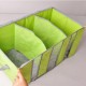 60x35x35cm Non Woven Clothes Quilt Storage Bag Dustproof Moisture Proof Organizer Bag with Zipper