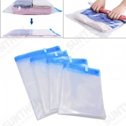 6Pcs Clothes Vacuum Compression Storage Bag Space Saver Travel Luggage Hand Rolling Clothing Plastic Vacuum Packing Sacks 6Pcs Clothes Vacuum Compression Storage Bag Space Saver Travel Luggage Hand Rolling Clothing Plastic Vacuum Packing Sacks
