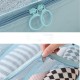 8 Pieces Set Folding Clothes Organizer Mesh Drawstring Underwear Pocket Travel Clothing Shoe Wash Storage Travel Bag