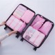 8PCS Travel Luggage Organizer Set Storage Pouches Suitcase Packing Bags