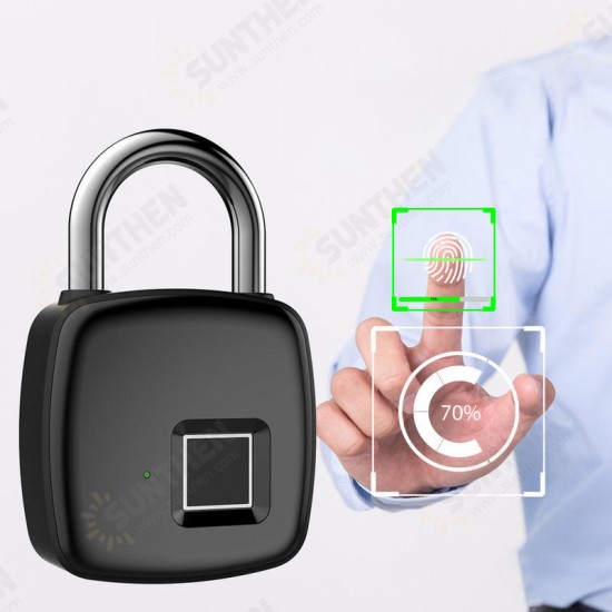 P30 Smart Fingerprint Lock 300mAh USB Charging 10 Sets Fingerprints Anti-theft Lock P30 Smart Fingerprint Lock 300mAh USB Charging 10 Sets Fingerprints Anti-theft Lock