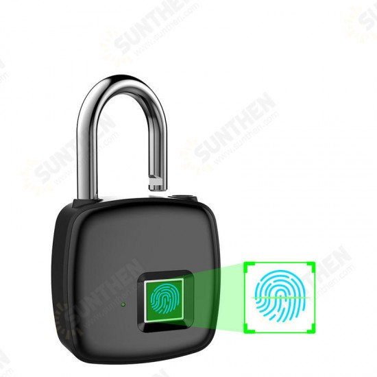 P30 Smart Fingerprint Lock 300mAh USB Charging 10 Sets Fingerprints Anti-theft Lock