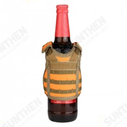 Beverage Insulator Tactical Vest Beer Cooler Holder Travel Camping Portable Can Cooler Beverage Insulator Tactical Vest Beer Cooler Holder Travel Camping Portable Can Cooler