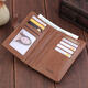 Multifunction Men's Handbag Two Fold Wallet Card Holder Coin Pocket Passport Bag