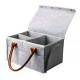 Felt Baby Diaper Bag Folding Storage Bag Caddy Changing Nappy Handbag Baby Products