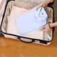 10Pcs/Set Transparent Storage Bag Travel Waterproof Dustproof Sealed Clothing Organizer