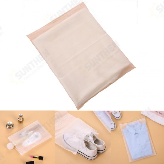 10Pcs/Set Transparent Storage Bag Travel Waterproof Dustproof Sealed Clothing Organizer