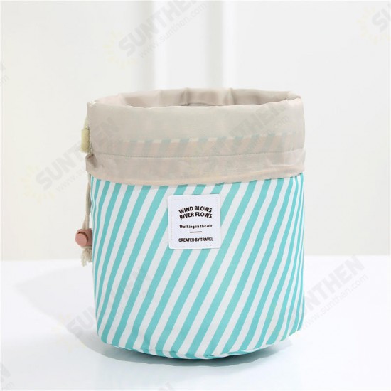 17x23cm Foldable Drawstring Bag Travel Toilet Bags Toiletry Case Pouch Organizer Pocket Multi-functional Handbags