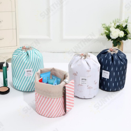 17x23cm Foldable Drawstring Bag Travel Toilet Bags Toiletry Case Pouch Organizer Pocket Multi-functional Handbags