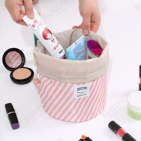 17x23cm Foldable Drawstring Bag Travel Toilet Bags Toiletry Case Pouch Organizer Pocket Multi-functional Handbags