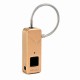 3.7V Smart Anti-theft USB Fingerprint Lock IP65 Waterproof Travel Suitcase Luggage Bag Safety Security Padlock