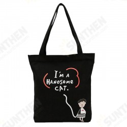 Canvas Reusable Foldable Tote Handbag Pack Outdoor Travel Shopping School Shoulder Pouch Canvas Reusable Foldable Tote Handbag Pack Outdoor Travel Shopping School Shoulder Pouch
