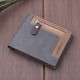 Men's Short Wallet Leather Travel Trifold ID Credit Card Holder Coin Purse
