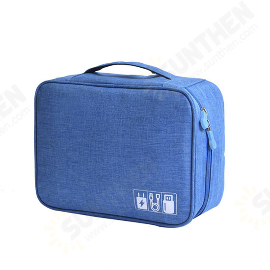 Multifunctional Digital Storage Bag Cable Bag USB Cable Charger Earphone Organizer Outdoor Travel