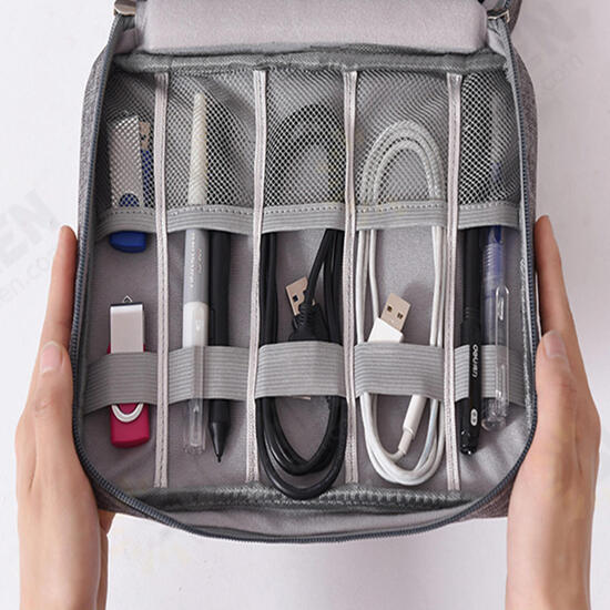 Multifunctional Digital Storage Bag Cable Bag USB Cable Charger Earphone Organizer Outdoor Travel